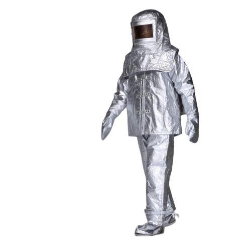 Baju Tahan Api Aluminium - HIGH TEMPERATURE PROTECTIVE FIREMAN SUIT