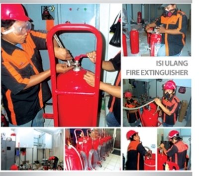 Refill / Isi Ulang Alat Pemadam Api 3.2 Kg CO2