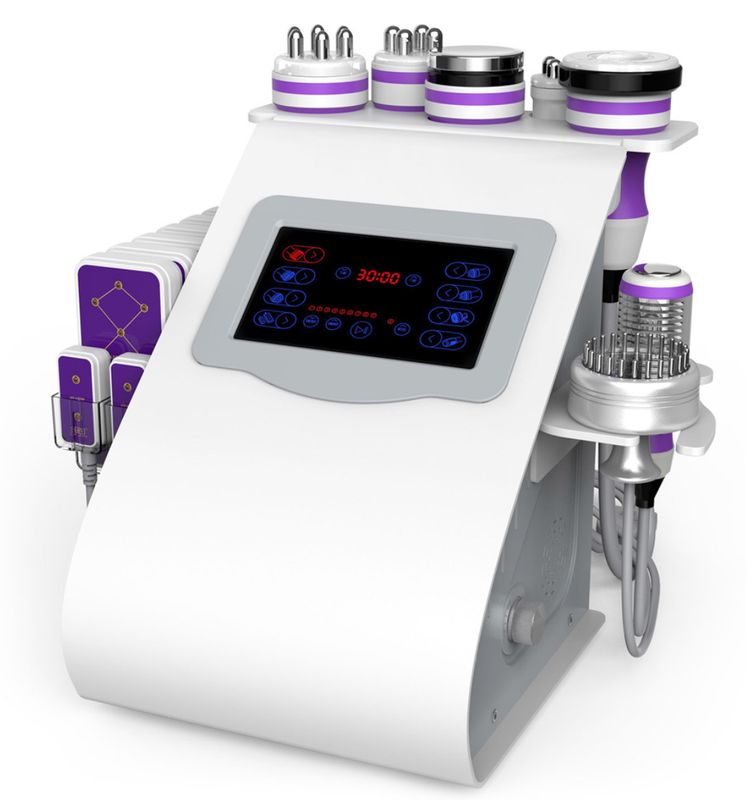 Rf, Cavitatie & Vacuüm apparaat 9 in 1 Rf, Cavitatie & Vacuüm apparaat 9 in 1