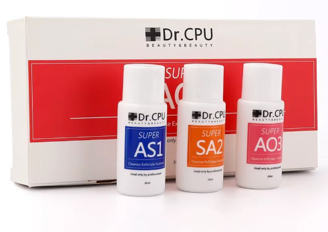Dr. CPU Aqua Peeling Solutions AS1, SA2 & AO3 (3 x 30 ml)