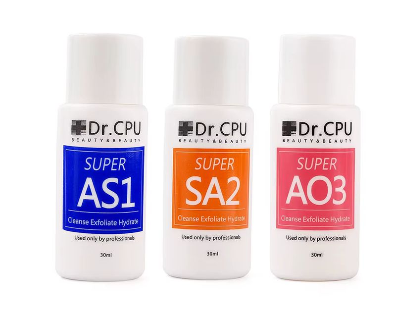 Dr. CPU Aqua Peeling Solutions AS1, SA2 & AO3 (3 x 30 ml)