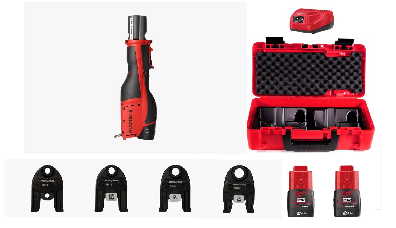 Zestaw ACO103 + Szczęki TH14/16/20/26