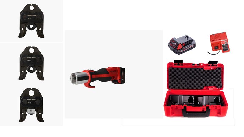 Zestaw ACO203 BT + Szczęki M15/18/22