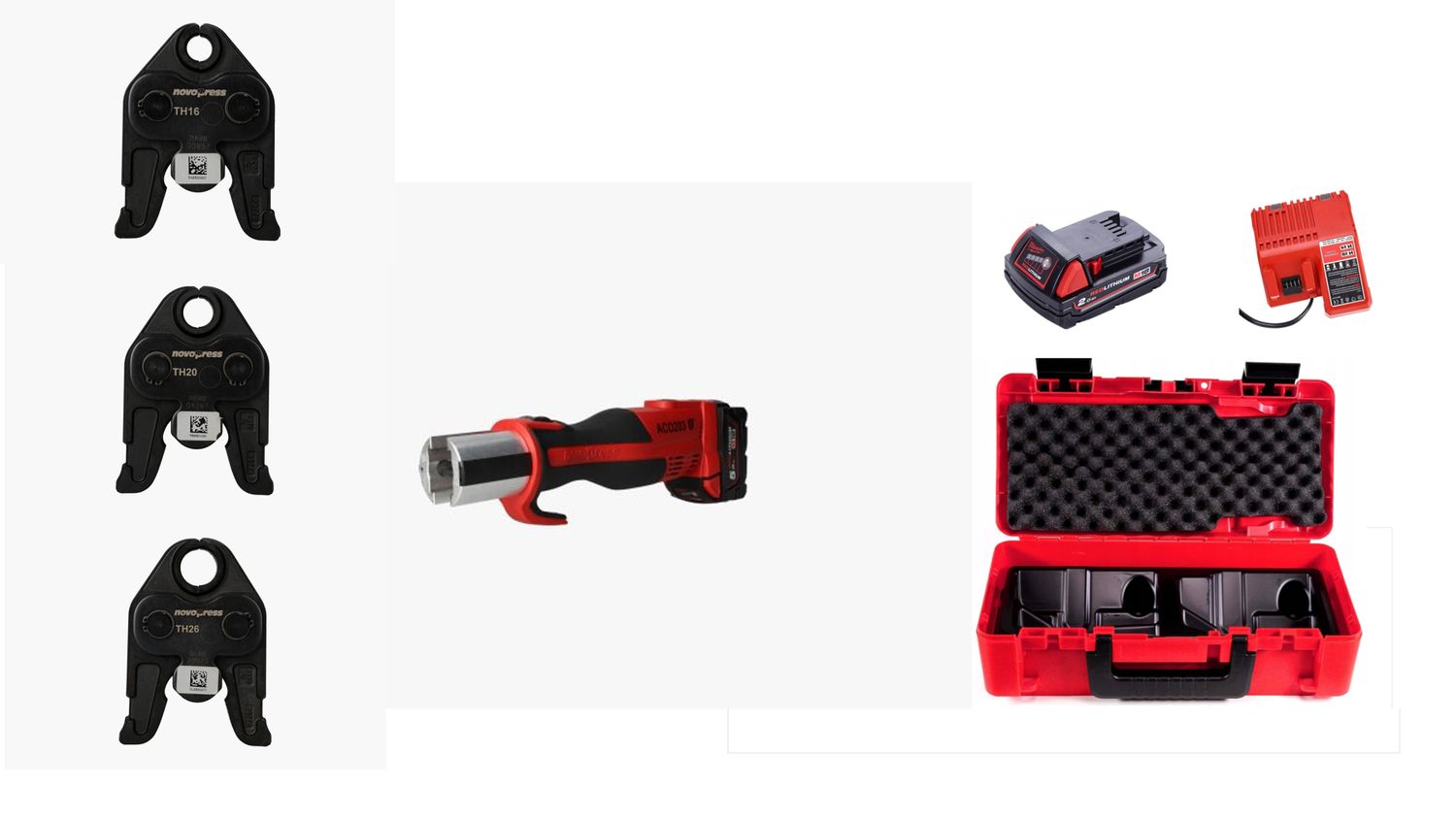 Zestaw ACO203 BT +Szczęki TH16/20/26