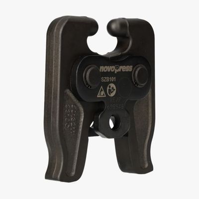 Szczęki pośrednie do obrotowych pierścieni zaciskowych w instalacjach sanitarnych/ grzewczych