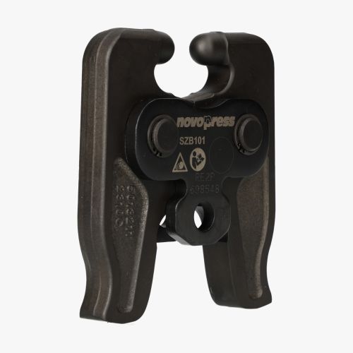 Szczęki pośrednie do obrotowych pierścieni zaciskowych w instalacjach sanitarnych/ grzewczych