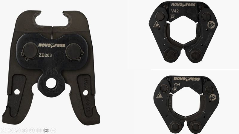 Zestaw tarcz/pierścieni zaciskowych + adapter: PSL V42/54 ZB203 + walizka Zestaw tarcz/pierścieni zaciskowych + adapter: PSL V42/54 ZB203 + walizka