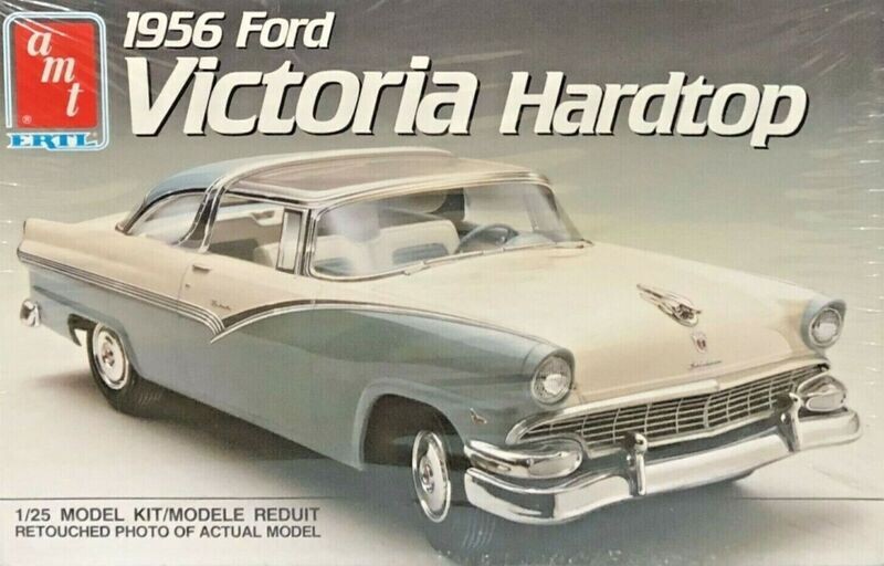 AMT Ertl 6547 1/25 Scale 1956 Ford Victoria Hardtop Plastic Model Kit
