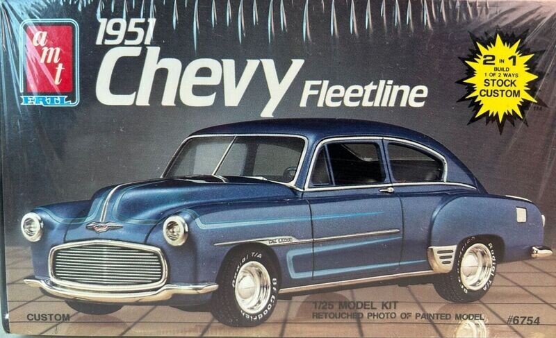 AMT #,6754, 1951 Chevy Fleetline Model Kit