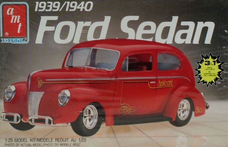 AMT 1939-1940 Ford 2 Door Sedan – Stock, Drag or Street Rod