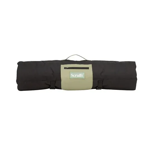 Expedition Roll Up Travel Pet Bed - Khaki Green