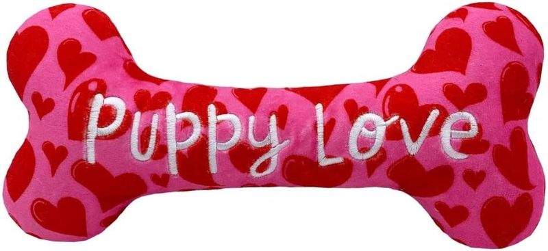 X Lulubelles Power Plush My Puppy Love Bone Large