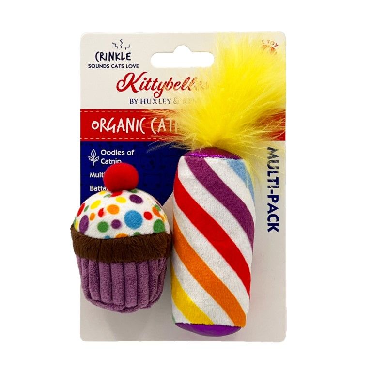 Kittybelles Mewow Cupcake/Candle 2 pack