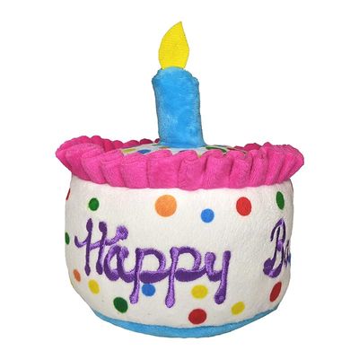 Lulubelles Power Plush Happy Barkday Cake Lulubelles Power Plush Happy Barkday Cake