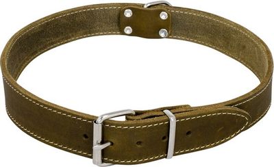 JV VETLEDER - Halsband - Groen -75cm