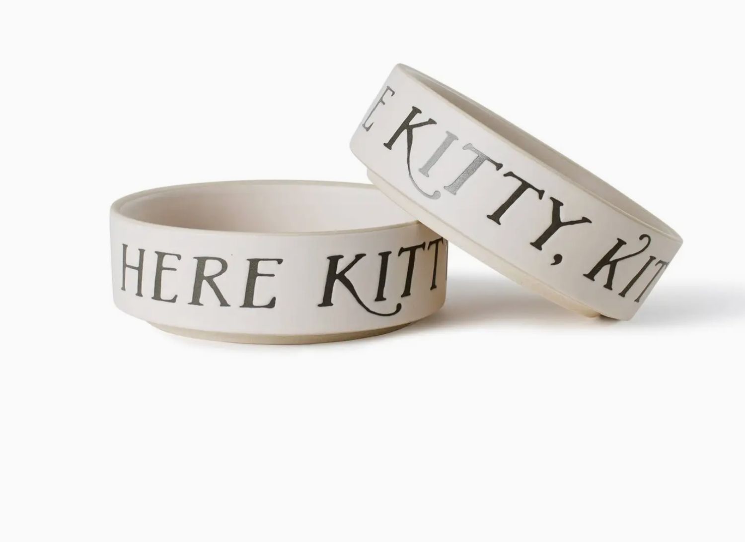 Here Kitty - Stenen voer/drinkbak