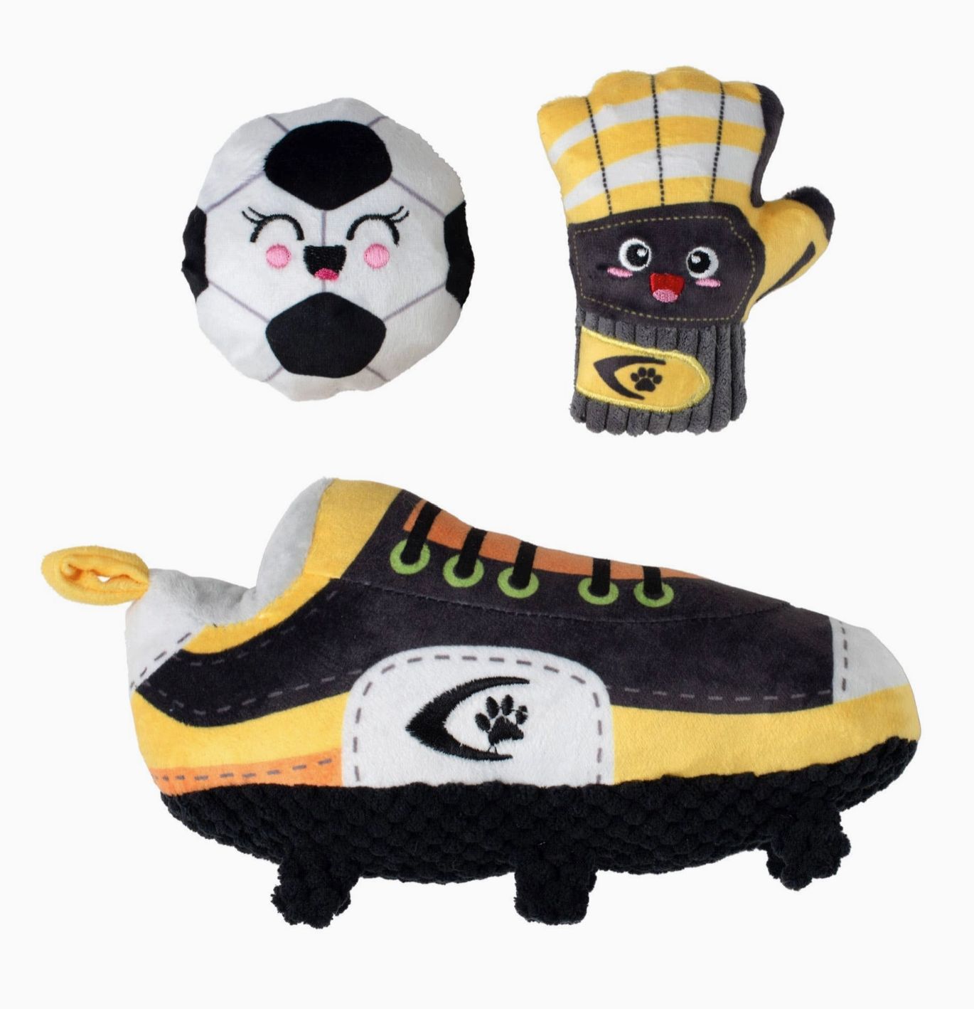 Goooooooo! - 3-delige knuffelset