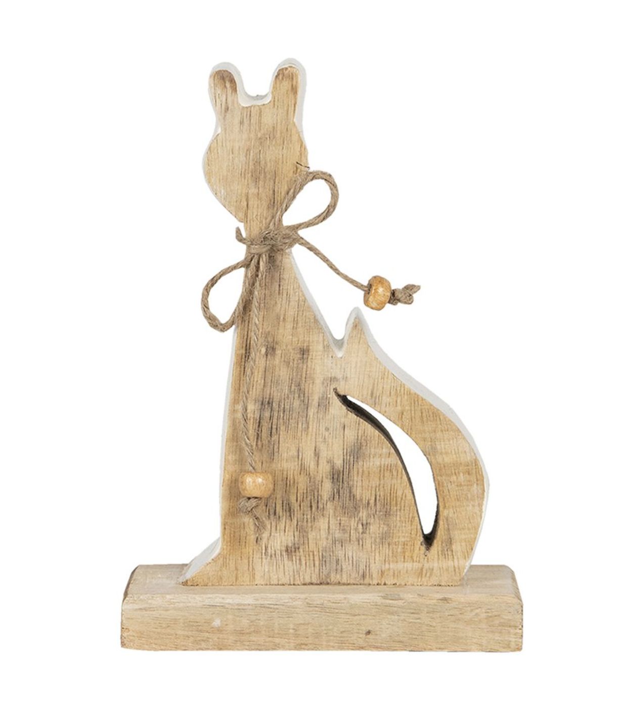 Decoratie kat 11x3x16 cm