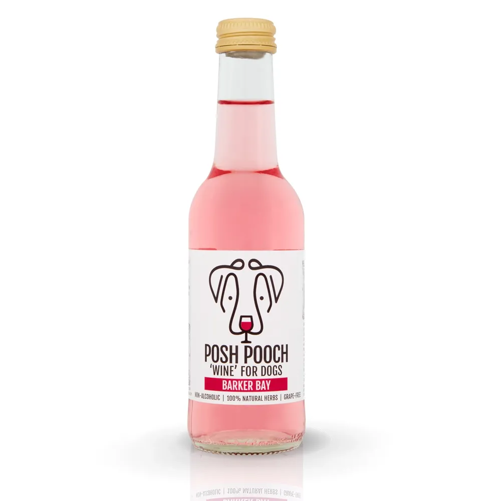Woof&amp;Brew - Posh Pooch - Rose Wijn Voor Honden