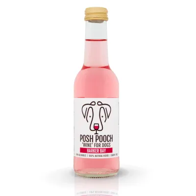 Woof&amp;Brew - Posh Pooch - Rose Wijn Voor Honden