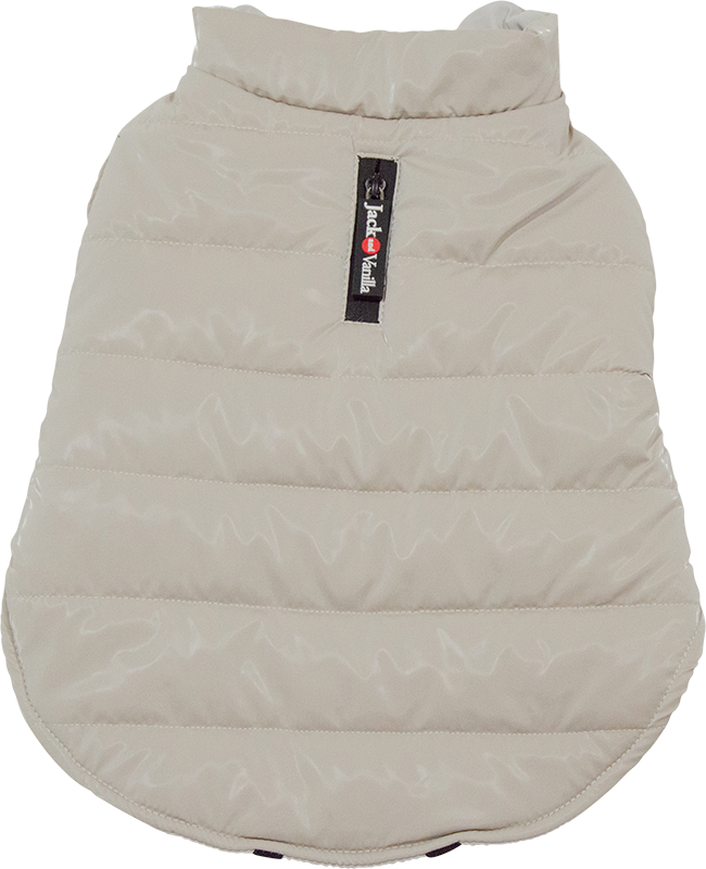 JV Dogwalk Puffer Jas - Beige