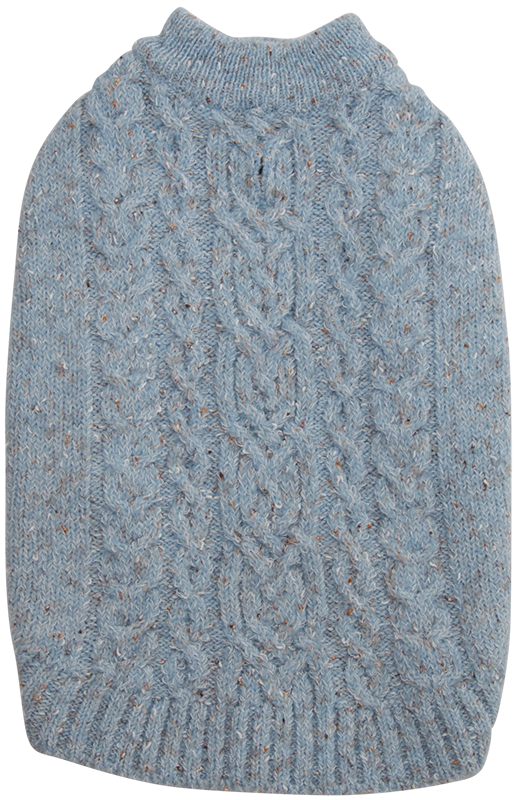 JV Avenue Dogwalk - Kabeltrui - Lichtblauw