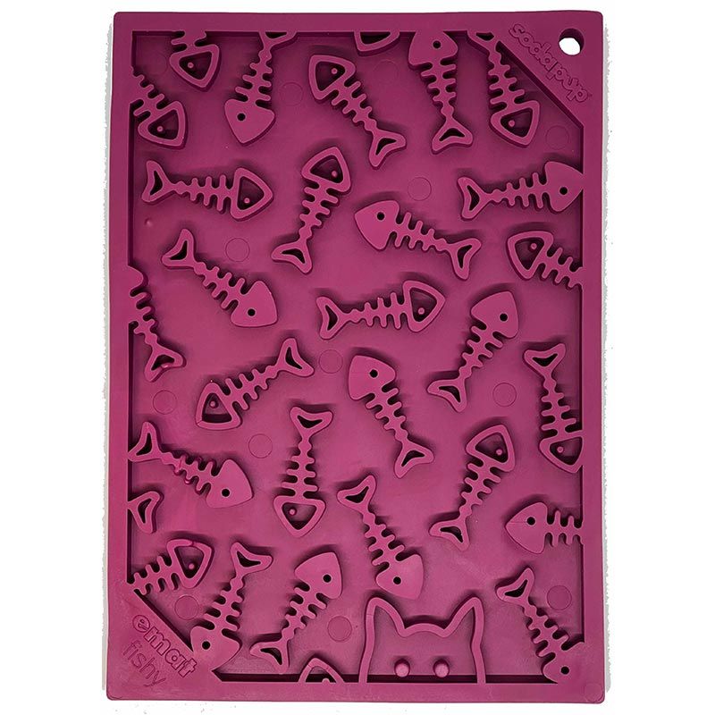Sodapup Fishy Design Lickmat - Small – Plum