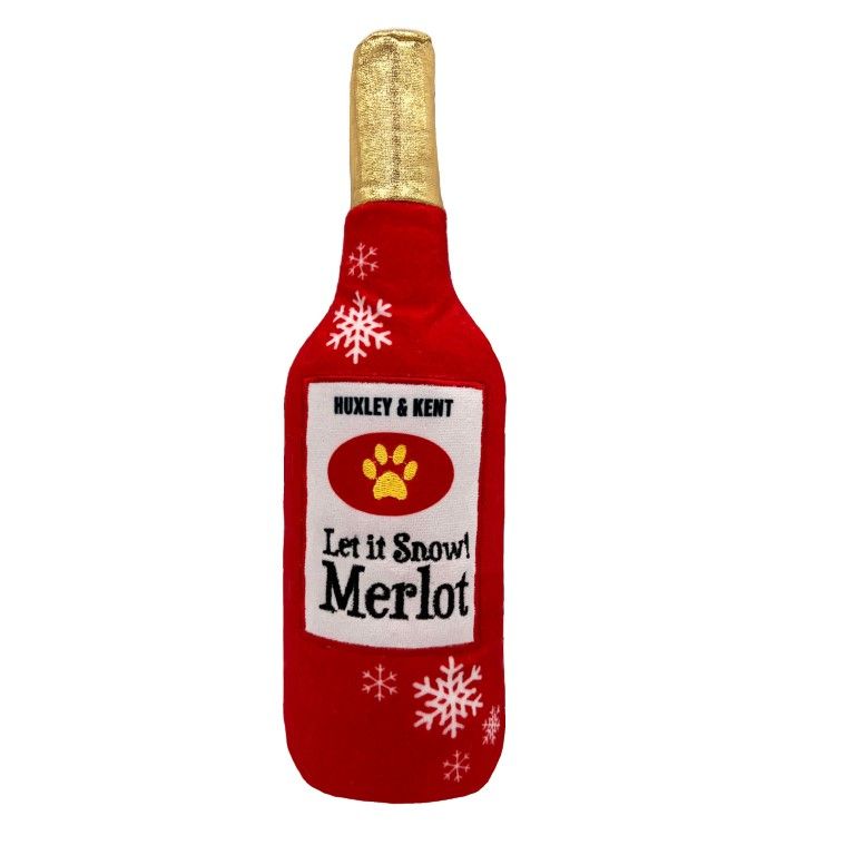 H&amp;K Holiday Let it Snow Merlot - Large