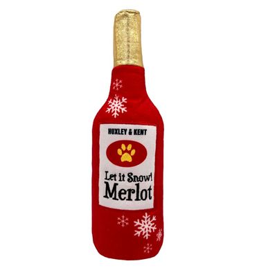 H&amp;K Holiday Let it Snow Merlot - Large