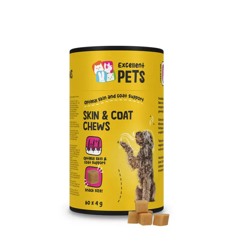Excellent Pets - Skin &amp; Coat Soft Chews 60 Treats