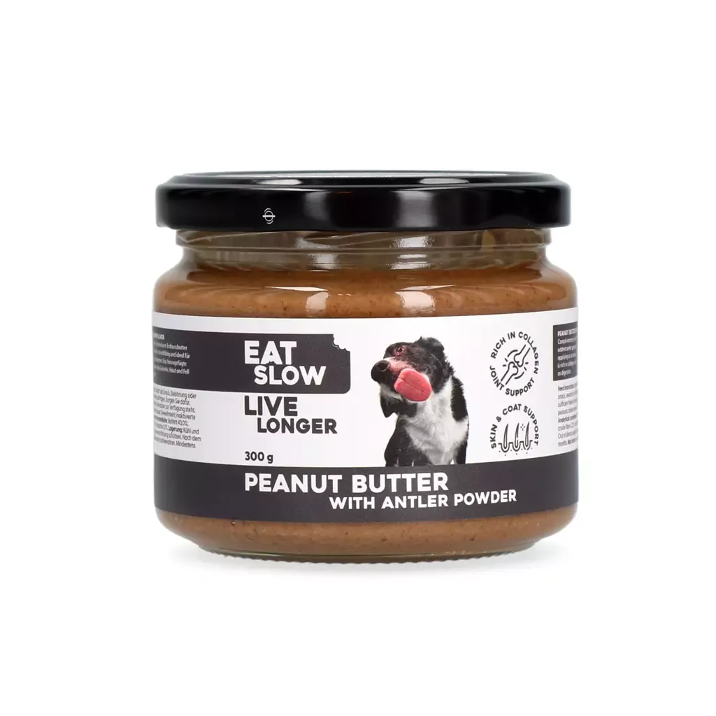Eat Slow Live Longer - Peanut Butter With Antler Powder 300 g