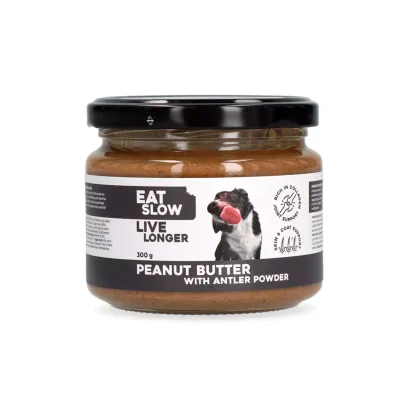 Eat Slow Live Longer - Peanut Butter With Antler Powder 300 g