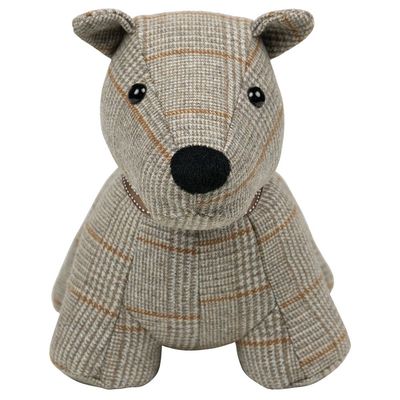 Deurstopper Hond staande ruit 30,5x15x23cm