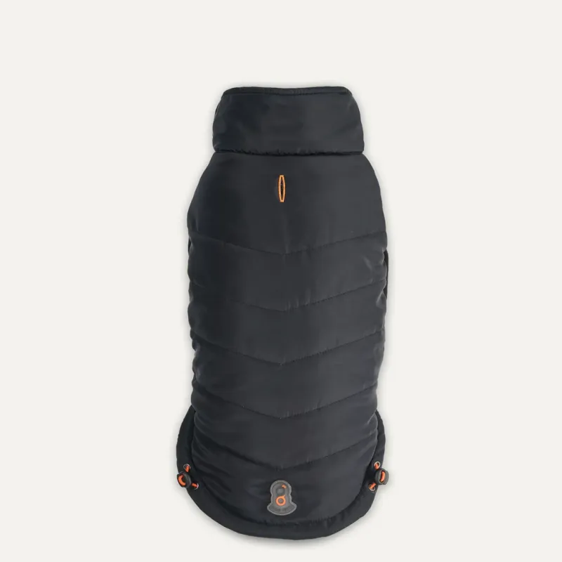 Goo-eez - Mock Neck Signature Wrap - Jacket - Zwart