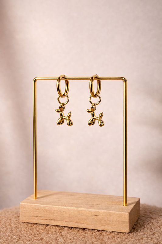 Oorbellen - Balloon Hond