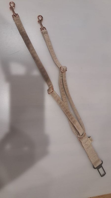 Carbelt - Beige - Dubbel Fifi's dogfashion