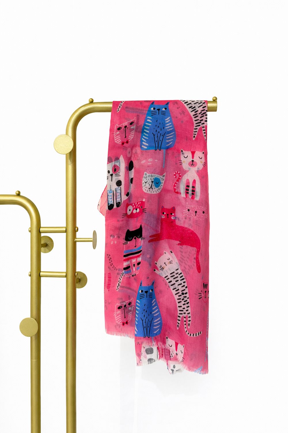 Sjaal Kat - rose