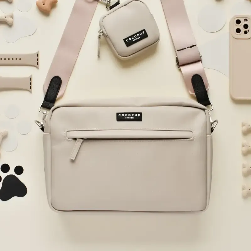 Cocopup - Grote wandeltas - Caramel Latte