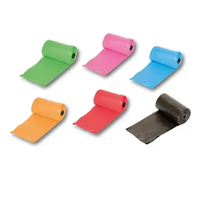 Kleurrijke hondenpoepzakjes