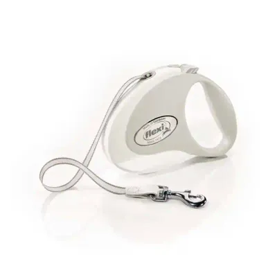 Flexi Style Tape hondenriem — Wit - 3M - Small