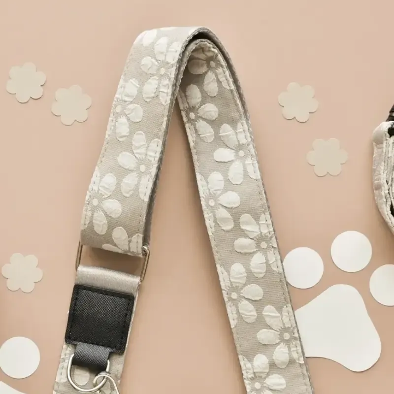 Cocopup - Mocha Flower - Tassen Riem Cocopup - Mocha Flower - Tassen Riem