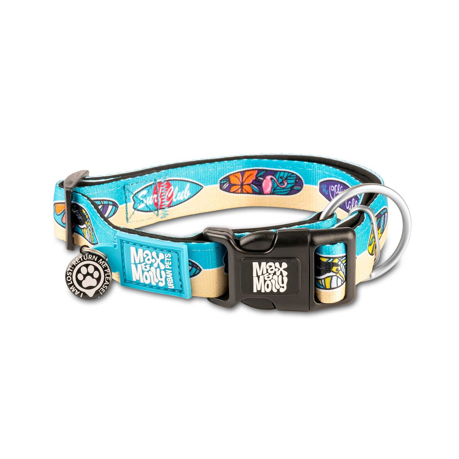 Max & Molly - GOTCHA! Slimme ID-halsband - Aloha L Max & Molly - GOTCHA! Slimme ID-halsband - Aloha L