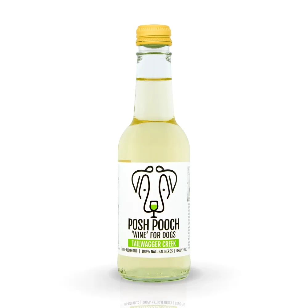 Woof&amp;Brew - Posh Pooch - Witte Wijn Voor Honden