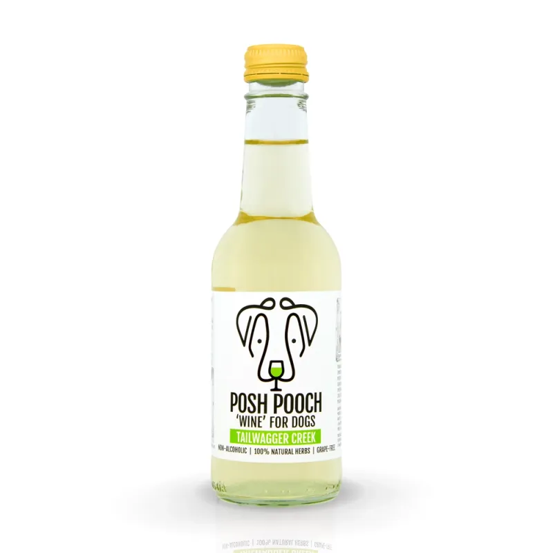 Woof&Brew - Posh Pooch - Witte Wijn Voor Honden Woof&Brew - Posh Pooch - Witte Wijn Voor Honden