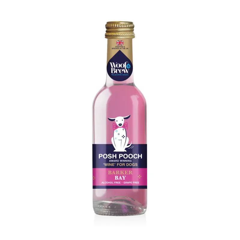 Woof&Brew - Posh Pooch - Rose Wijn Voor Honden Woof&Brew - Posh Pooch - Rose Wijn Voor Honden