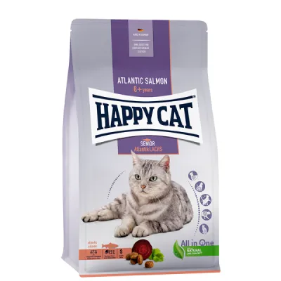 Happy Cat - Senior - Atlantik Lachs - 1.3kg