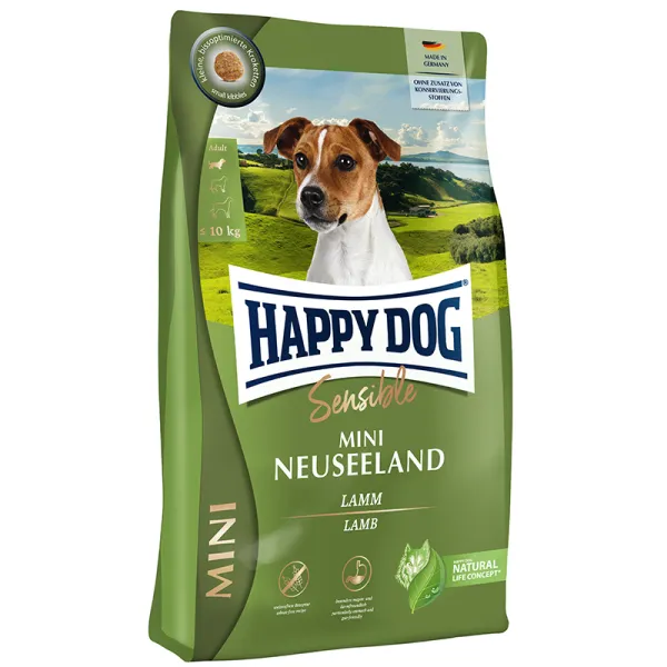 Happy Dog - Mini - Neuseeland - Lam - 800g