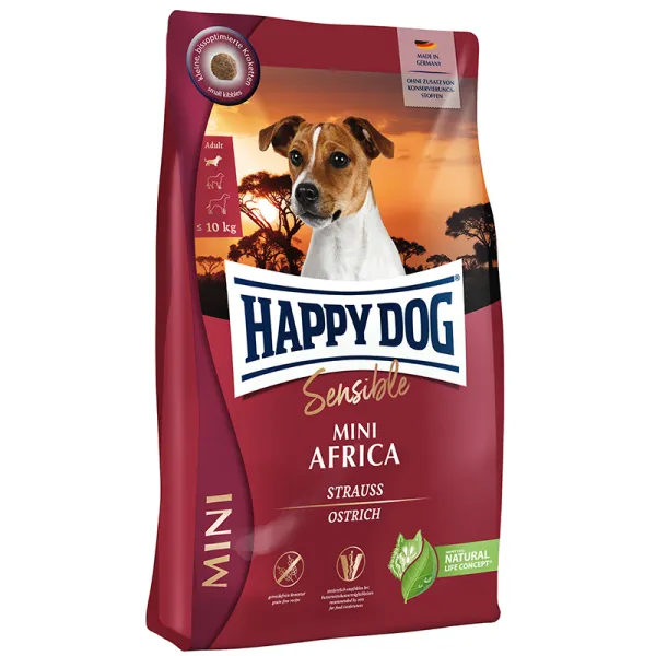 Happy Dog - Mini - Africa - struisvogel - 800g
