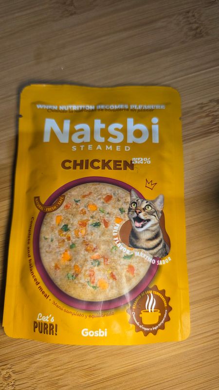Natsbi - Steamed Chicken - 80g Natsbi - Steamed Chicken - 80g