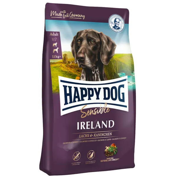 Happy Dog - Ierland - zalm &amp; Konijn - 4kg